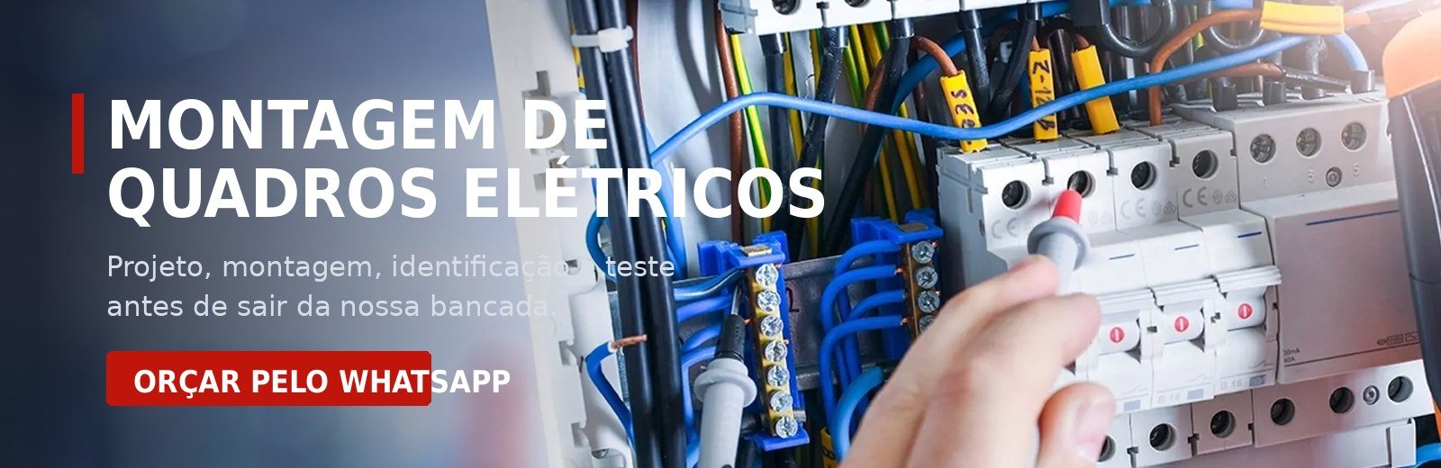 Montagem de quadros elétricos